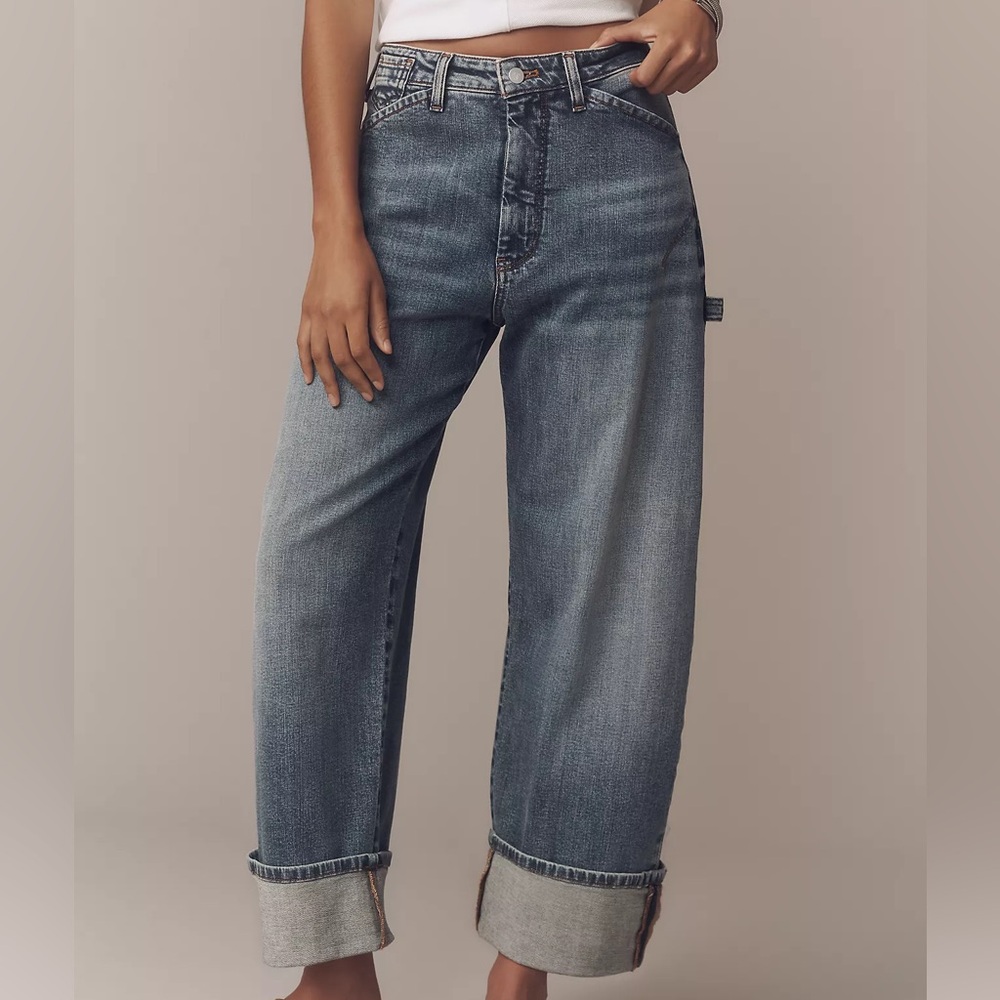 Pilcro | Kayden High-rise Barrel Jeans